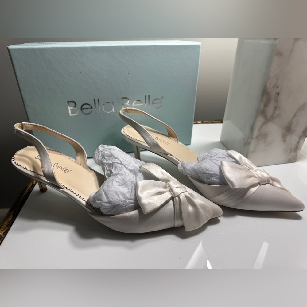 NEW BELLA BELLE WEDDING SHOES - REAGAN SIZE 10